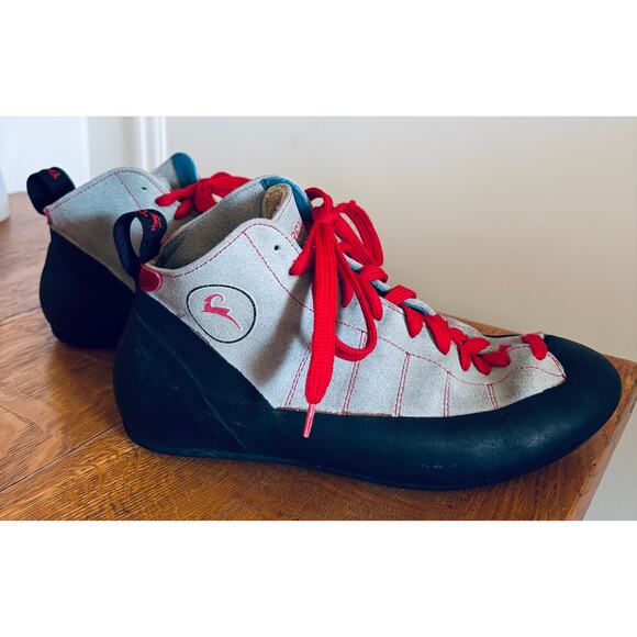 Vintage BOREAL Climbing Bouldering Shoes, Women’s Size 8.5 US Fusion S-2 Gray - Picture 2 of 6